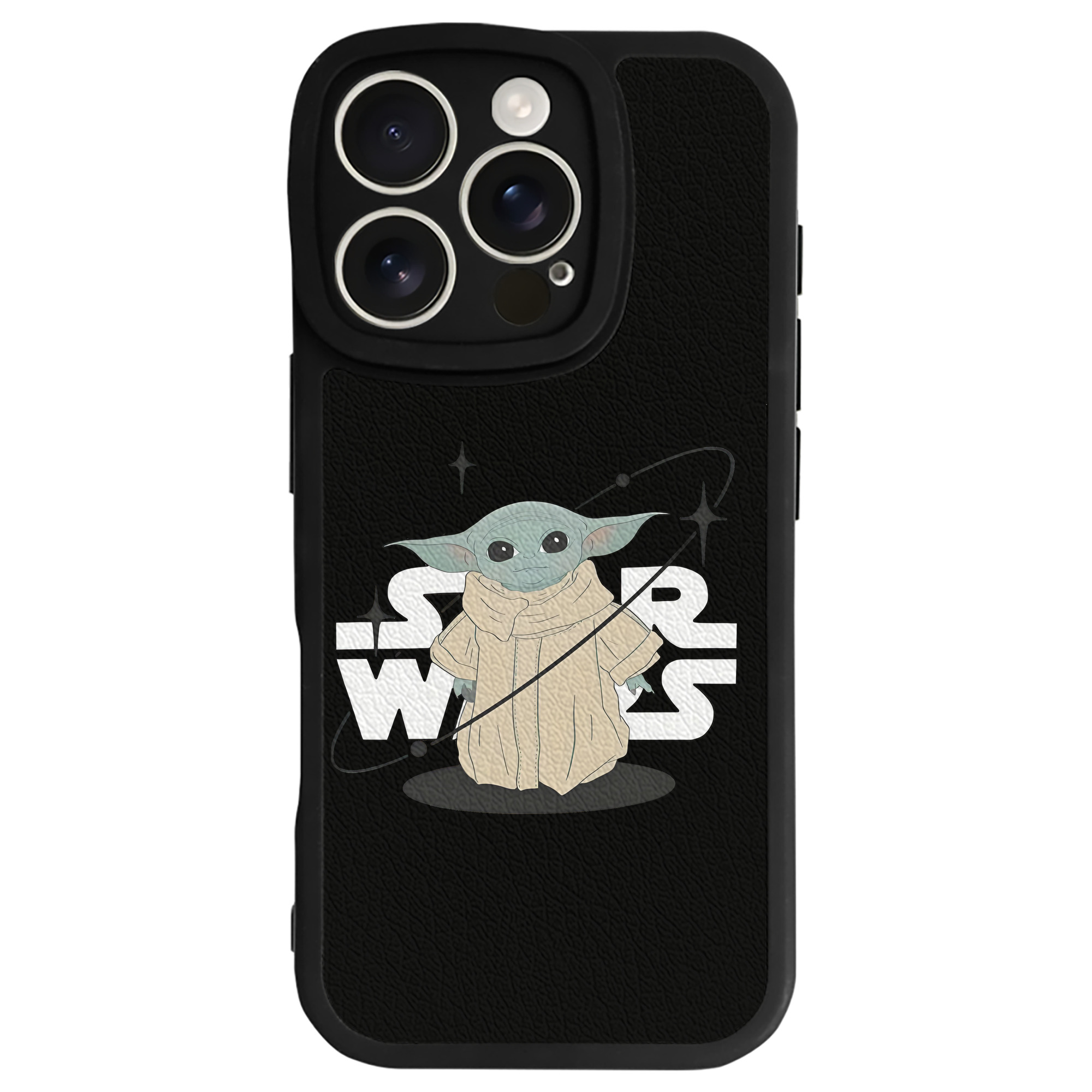 （画像用） スター・ウォーズ Star Wars 【iPhone 16シリーズ対応】シリコンスマホケース（レザー調） 材質：シリコン